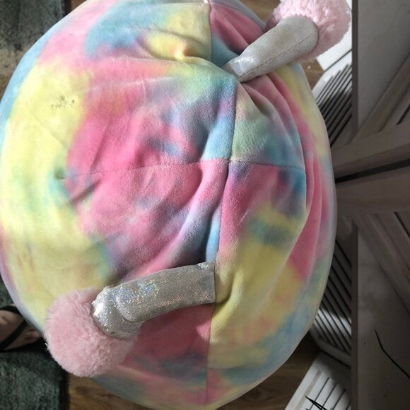 Squishmallows Wren Butterfly Pillow Plush Stuffed Toy Rainbow Tie-Dye Multicolor - Picture 10 of 15